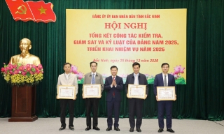  Đảng bộ UBND tỉnh Bắc Ninh nâng cao hiệu quả công tác kiểm tra, giám sát