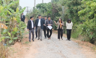 HĐND tỉnh Bắc Ninh khảo sát đường giao thông nông thôn, hướng tới xây dựng Nghị quyết hỗ trợ làm đường