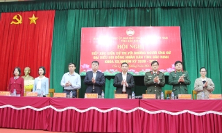 Ứng cử viên đại biểu HĐND tỉnh Bắc Ninh tiếp xúc cử tri tại đơn vị bầu cử số 3