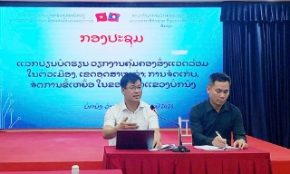 Bắc Ninh - Xay Sổm Bun trao đổi kinh nghiệm bảo vệ môi trường