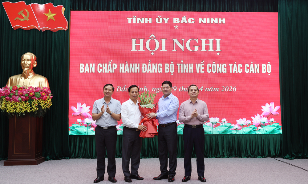 Đồng chí Đinh Đức Cảnh được bầu giữ chức Chủ nhiệm Ủy ban Kiểm tra Tỉnh ủy Bắc Ninh