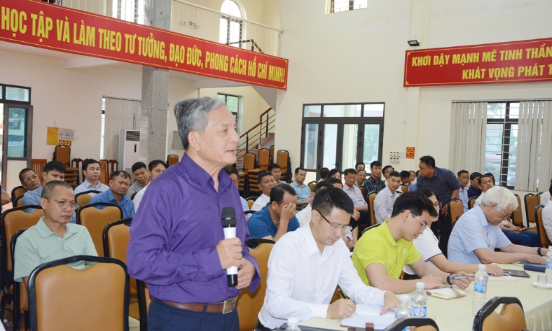  Xã Hợp Thịnh đối thoại, tháo gỡ khó khăn cho doanh nghiệp, hợp tác xã