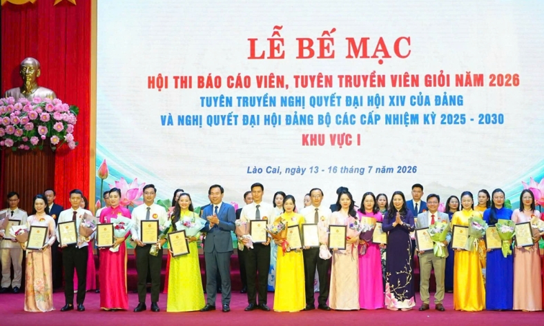  Tỉnh Bắc Ninh có 2 thí sinh đoạt giải Khuyến khích Hội thi Báo cáo viên, tuyên truyền viên giỏi khu vực I