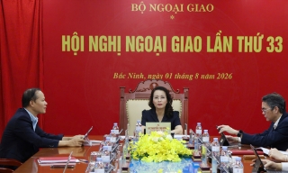 Khai mạc Hội nghị Ngoại giao lần thứ 33: Phát huy vai trò tiên phong của đối ngoại Việt Nam trong kỷ nguyên mới
