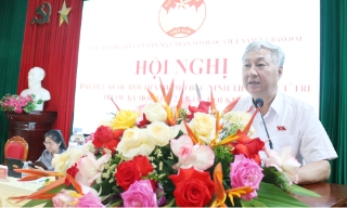 Đoàn đại biểu Quốc hội thành phố Bắc Ninh tiếp xúc cử tri xã Bảo Đài
