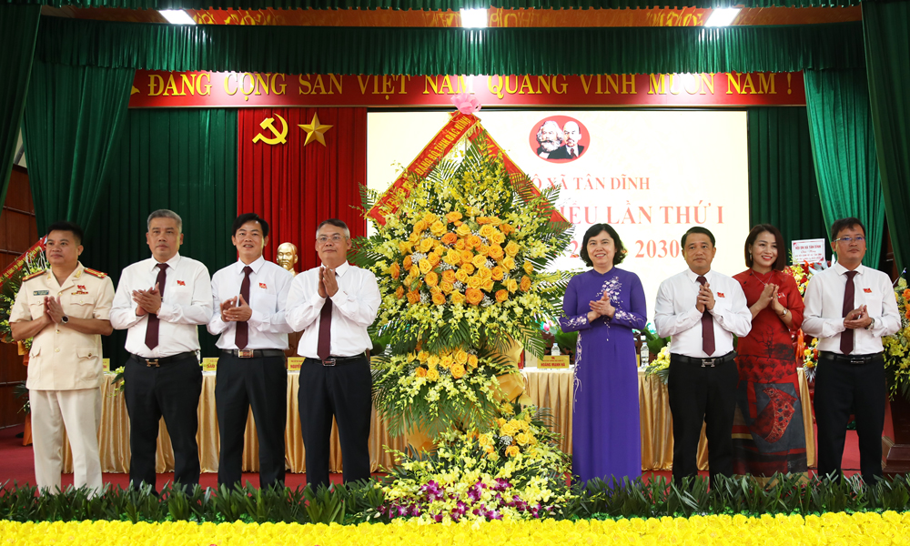  Tập trung nguồn lực, phấn đấu đến năm 2030 xã Tân Dĩnh cơ bản hoàn thành các tiêu chí trở thành phường