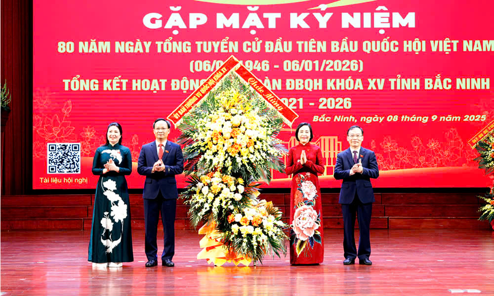  Bắc Ninh: Gặp mặt kỷ niệm 80 năm Ngày Tổng tuyển cử đầu tiên bầu Quốc hội Việt Nam 6/1 (1946 - 2026) 