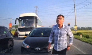 Bắc Ninh: Đã xác minh, xử lý lái xe ô tô lấn làn ngược chiều trên đường tỉnh 295