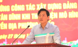 Xã Tân Dĩnh tổ chức tọa đàm tìm giải pháp tăng cường công tác xây dựng Đảng