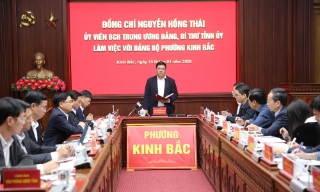 Xây dựng phường Kinh Bắc trở thành đô thị văn minh, hiện đại, giàu bản sắc văn hóa