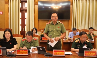 Đoàn khảo sát của Ủy ban Quốc phòng, An ninh và Đối ngoại Quốc hội làm việc với UBND tỉnh Bắc Ninh