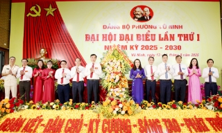 Phường Vũ Ninh tập trung khai thác tối đa các nguồn lực để phát triển nhanh, bền vững