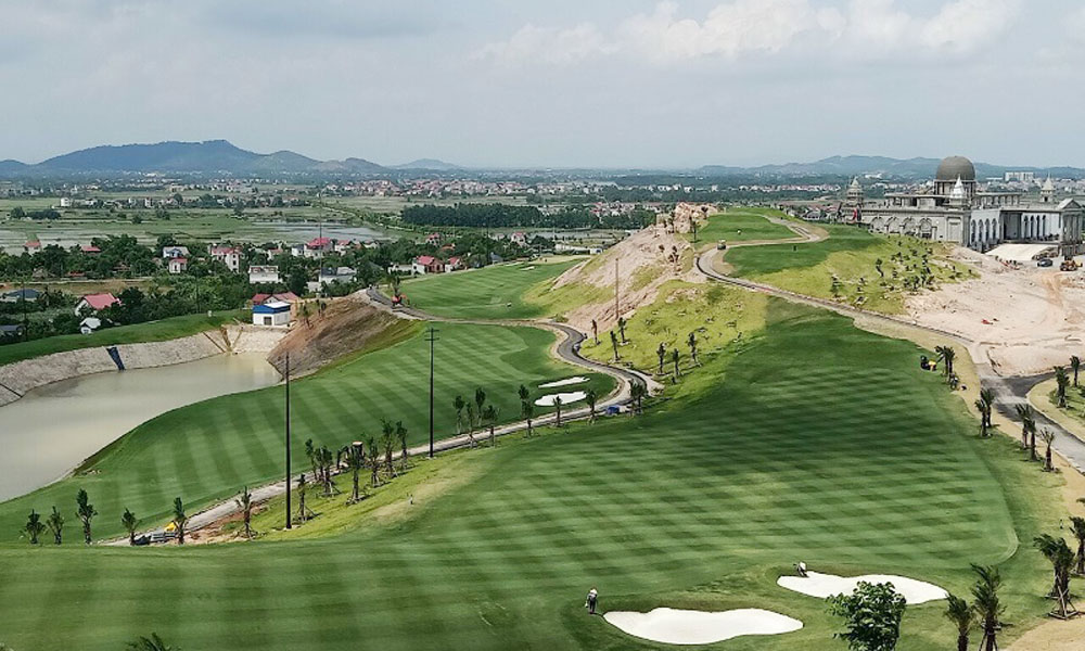 Bắc Giang: Xử phạt 330 triệu đồng chủ đầu tư dự án sân golf Việt Yên do vi phạm trong xây dựng
