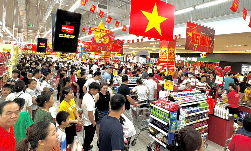  Thương mại, dịch vụ dịp Quốc khánh 2/9: Nguồn cung và giá cả ổn định, sức mua tăng