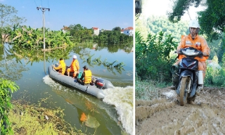 Công ty Điện lực Bắc Ninh khẩn trương khắc phục sự cố lưới điện sau lũ