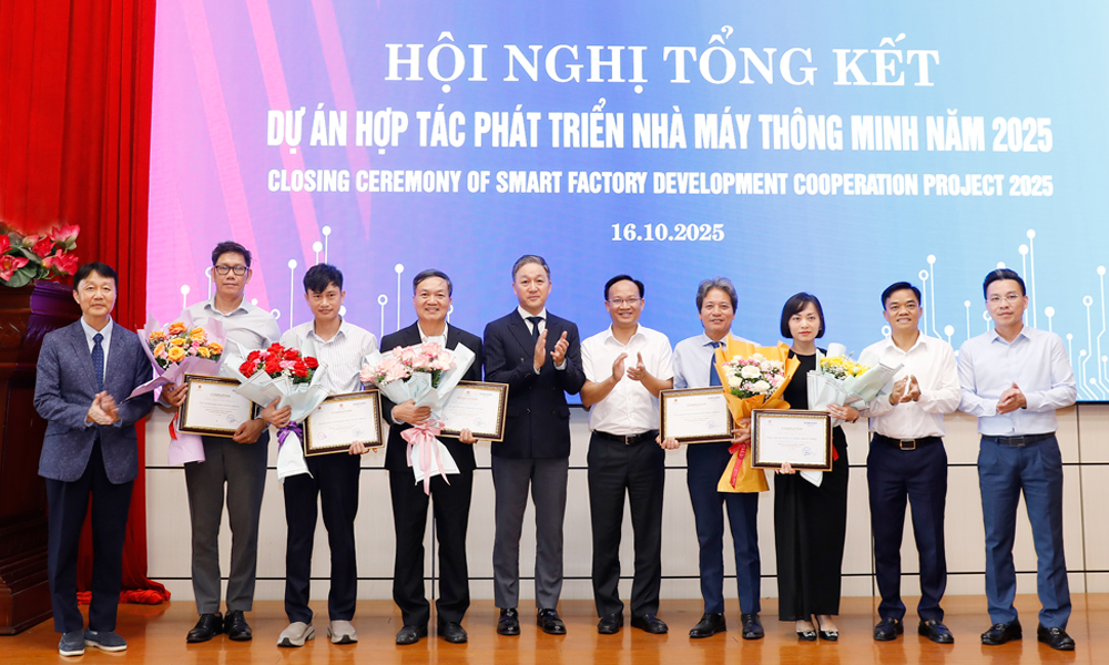  Bắc Ninh: Tổng kết dự án phát triển nhà máy thông minh 