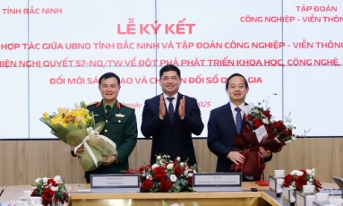  Tỉnh Bắc Ninh thúc đẩy hợp tác phát triển khoa học, công nghệ, đổi mới sáng tạo với Tập đoàn Viettel