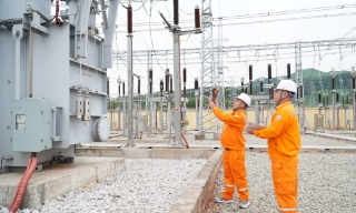 Đóng điện thành công đường dây 110 kV Sơn Động - Lục Nam