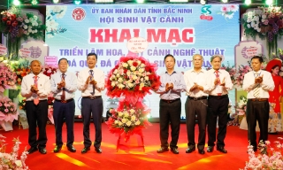 Triển lãm sinh vật cảnh - Festival Bắc Ninh “Về miền di sản 2026” thu hút đông đảo nghệ nhân, du khách