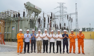 Đóng điện Trạm biến áp 110kV Đa Mai