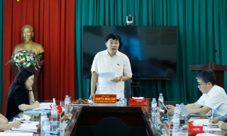 Đoàn công tác Thường trực Ủy ban Kinh tế và Tài chính của Quốc hội làm việc tại Bắc Ninh