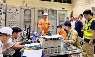 Công ty Điện lực miền Bắc đóng điện hệ thống pin lưu trữ năng lượng đầu tiên tại Bắc Ninh