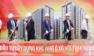  Bắc Ninh: Khởi công Khu nhà ở xã hội Phượng Hoàng