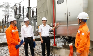 Bắc Ninh: Đóng điện máy biến áp T1, Trạm biến áp 110 kV Yên Dũng
