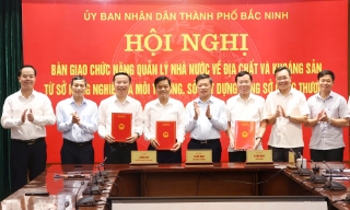Bắc Ninh bàn giao chức năng quản lý nhà nước về địa chất và khoáng sản về Sở Công Thương