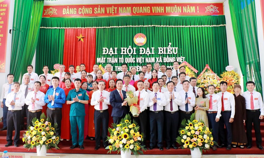  Phát huy sức mạnh đoàn kết toàn dân, xây dựng xã Đồng Việt trở thành phường trước năm 2030