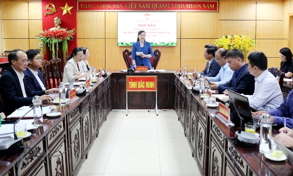 Họp báo về Đại hội đại biểu MTTQ tỉnh Bắc Ninh lần thứ I