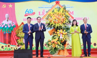  Trường Trung học phổ thông Lạng Giang số 1: Chặng đường 60 năm "vun trồng" tri thức, viết tiếp hành trình tự hào