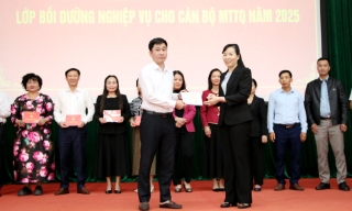 Bắc Ninh: Bồi dưỡng nghiệp vụ cho cán bộ MTTQ 