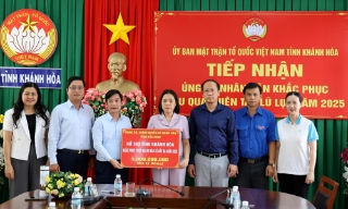 Tỉnh Bắc Ninh ủng hộ Nhân dân tỉnh Khánh Hòa 3 tỷ đồng để khắc phục thiệt hại do bão lũ