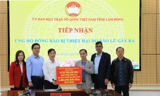 Tỉnh Bắc Ninh hỗ trợ 3 tỷ đồng chia sẻ khó khăn với tỉnh Lâm Đồng sau bão lũ