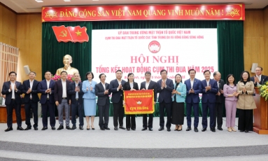  Cụm thi đua MTTQ các tỉnh Trung du và Đồng bằng sông Hồng tổng kết hoạt động năm 2025