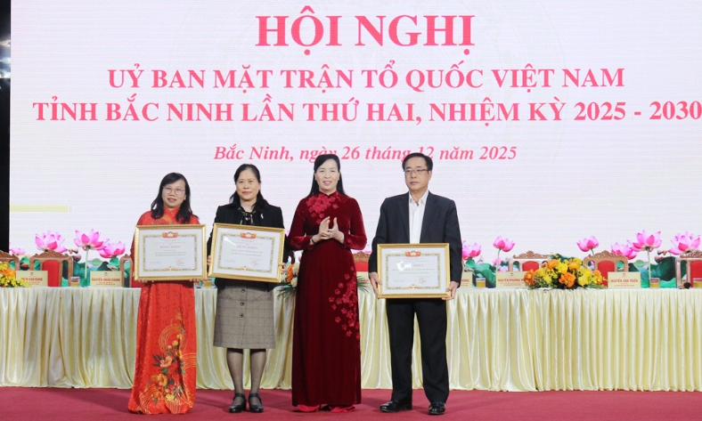  Ủy ban MTTQ tỉnh Bắc Ninh: Khẳng định vai trò nòng cốt, xây dựng khu dân cư đoàn kết, ấm no, hạnh phúc