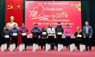 Phường Cảnh Thụy tổ chức chương trình “Tết sum vầy - Xuân yêu thương” năm 2026