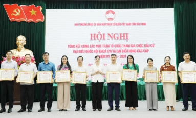  Bắc Ninh tổng kết công tác MTTQ tham gia bầu cử đại biểu Quốc hội khóa XVI và đại biểu HĐND các cấp
