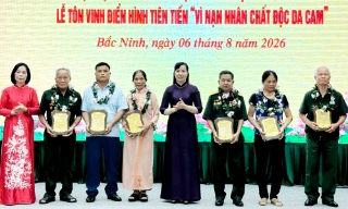 Bắc Ninh: Tri ân nạn nhân chất độc da cam, tôn vinh 60 điển hình tiêu biểu