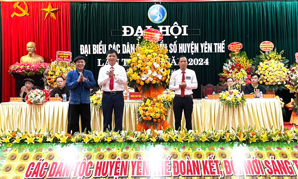 Đại hội đại biểu các dân tộc thiểu số huyện Yên Thế lần thứ IV, năm 2024