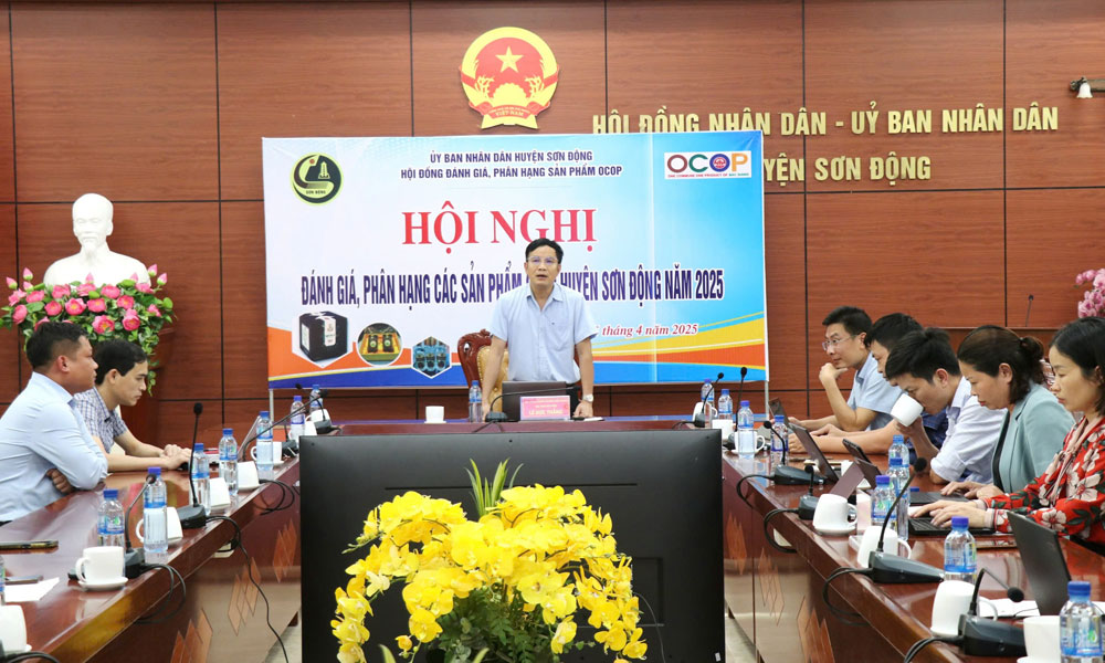 Sơn Động: Thêm 4 sản phẩm mới đạt OCOP 3 sao