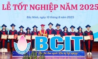Gần 90% sinh viên Trường Cao đẳng kỹ thuật công nghiệp Bắc Giang tốt nghiệp loại khá, giỏi