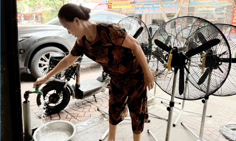  Đã khắc phục tình trạng nước sinh hoạt nhiễm bẩn tại xã Nhã Nam, Yên Thế