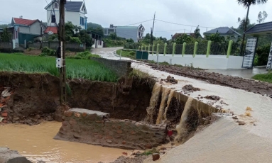  Chủ tịch UBND tỉnh Bắc Ninh công bố 14 sự cố khẩn cấp do thiên tai gây ra