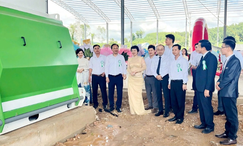  Bắc Ninh:  Khánh thành và động thổ xây dựng nhà máy sản xuất viên nén gỗ xuất khẩu