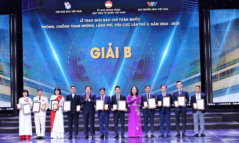  Báo và Phát thanh, Truyền hình Bắc Ninh đoạt giải B Giải báo chí toàn quốc phòng, chống tham nhũng, lãng phí, tiêu cực lần thứ V
