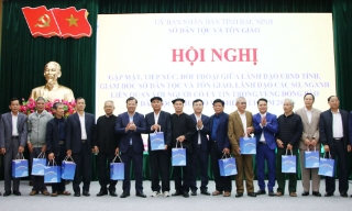 Bắc Ninh: Gặp mặt, đối thoại với người có uy tín trong đồng bào dân tộc thiểu số