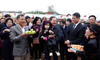Chủ tịch UBND tỉnh Bắc Ninh Phạm Hoàng Sơn dự Ngày hội Văn hóa - Thể thao các dân tộc lần thứ nhất xã Đại Sơn