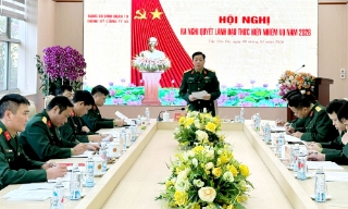 Đảng ủy Công ty 45 (Binh đoàn 19) triển khai nhiệm vụ năm 2026